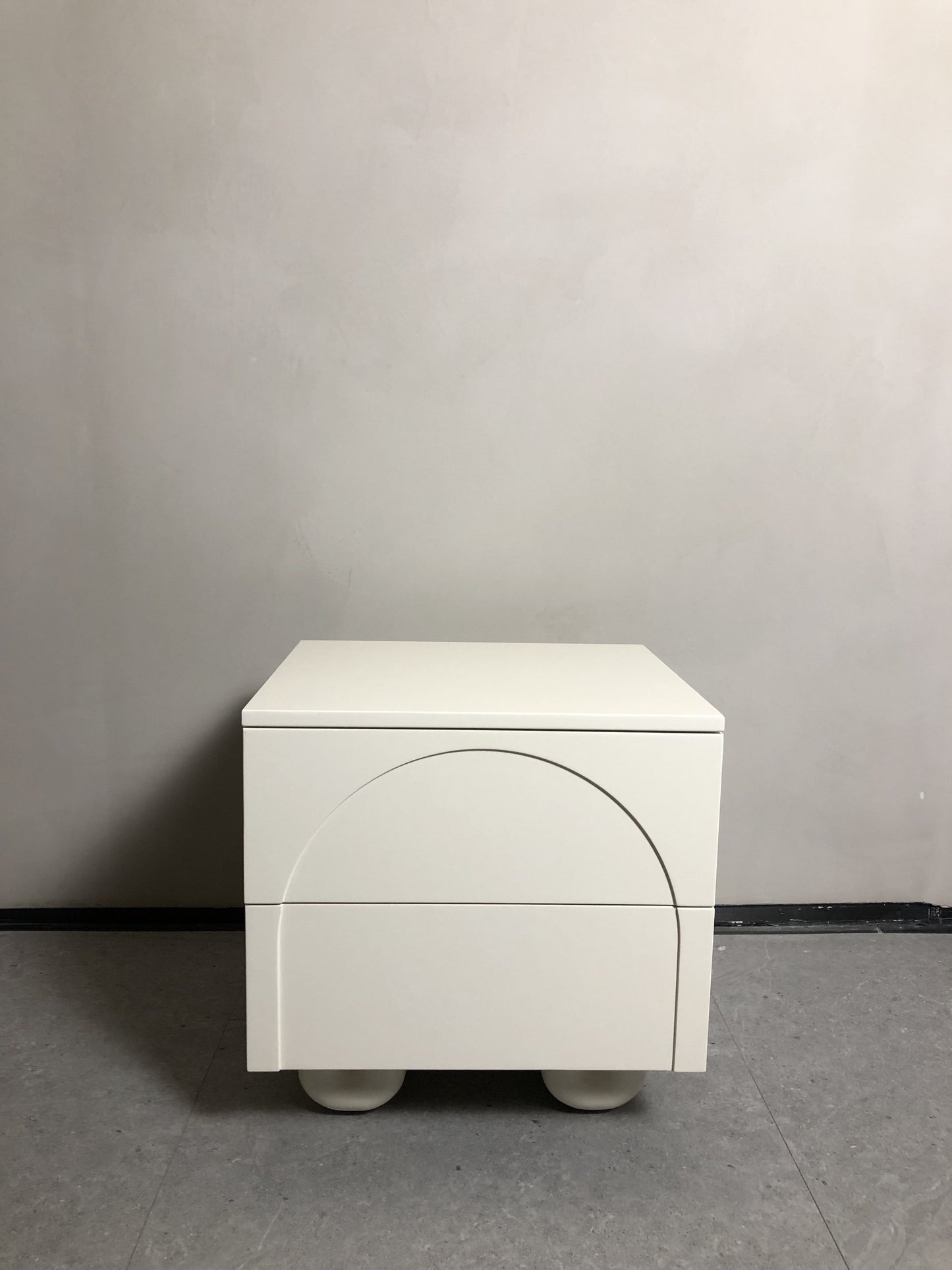 Cream nightstand